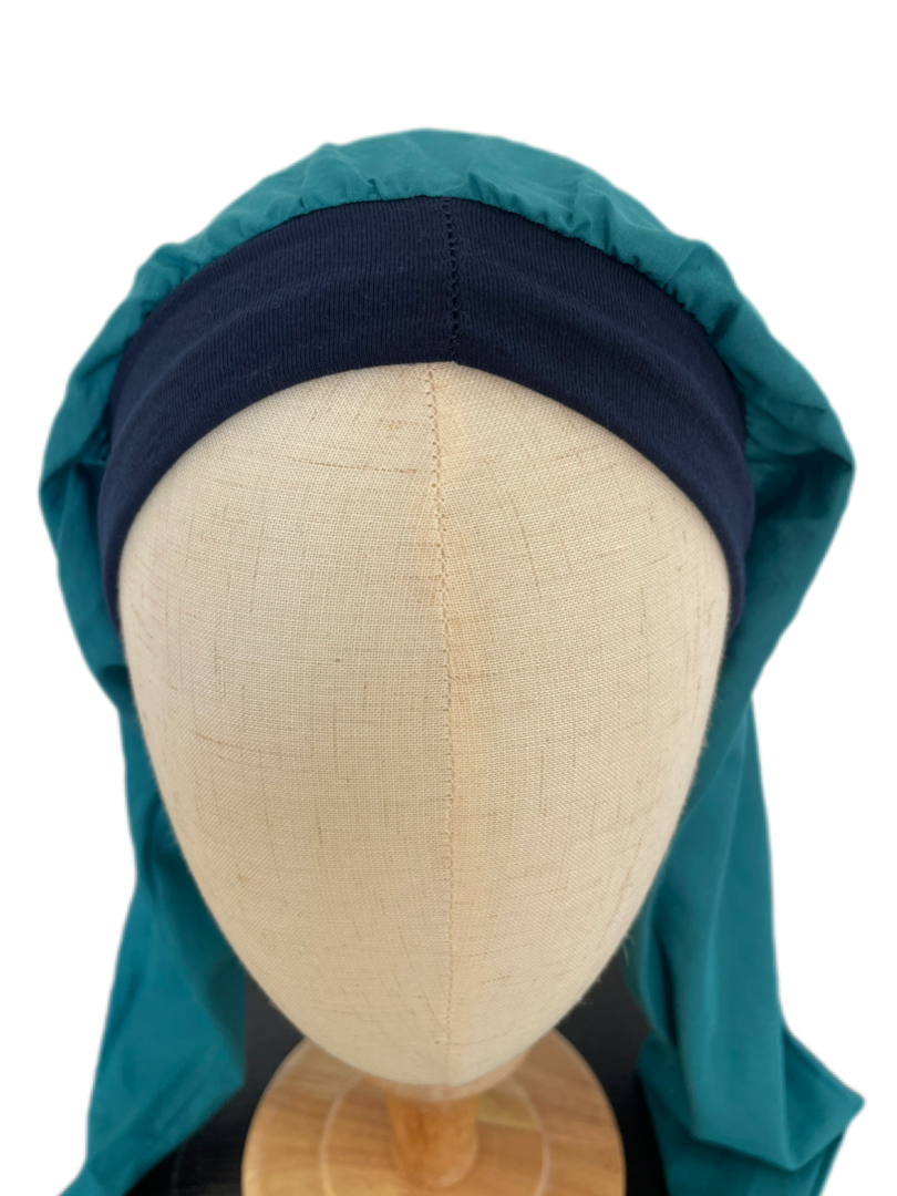 Turbante integral BOHEME · Turquesa ECO 🩵