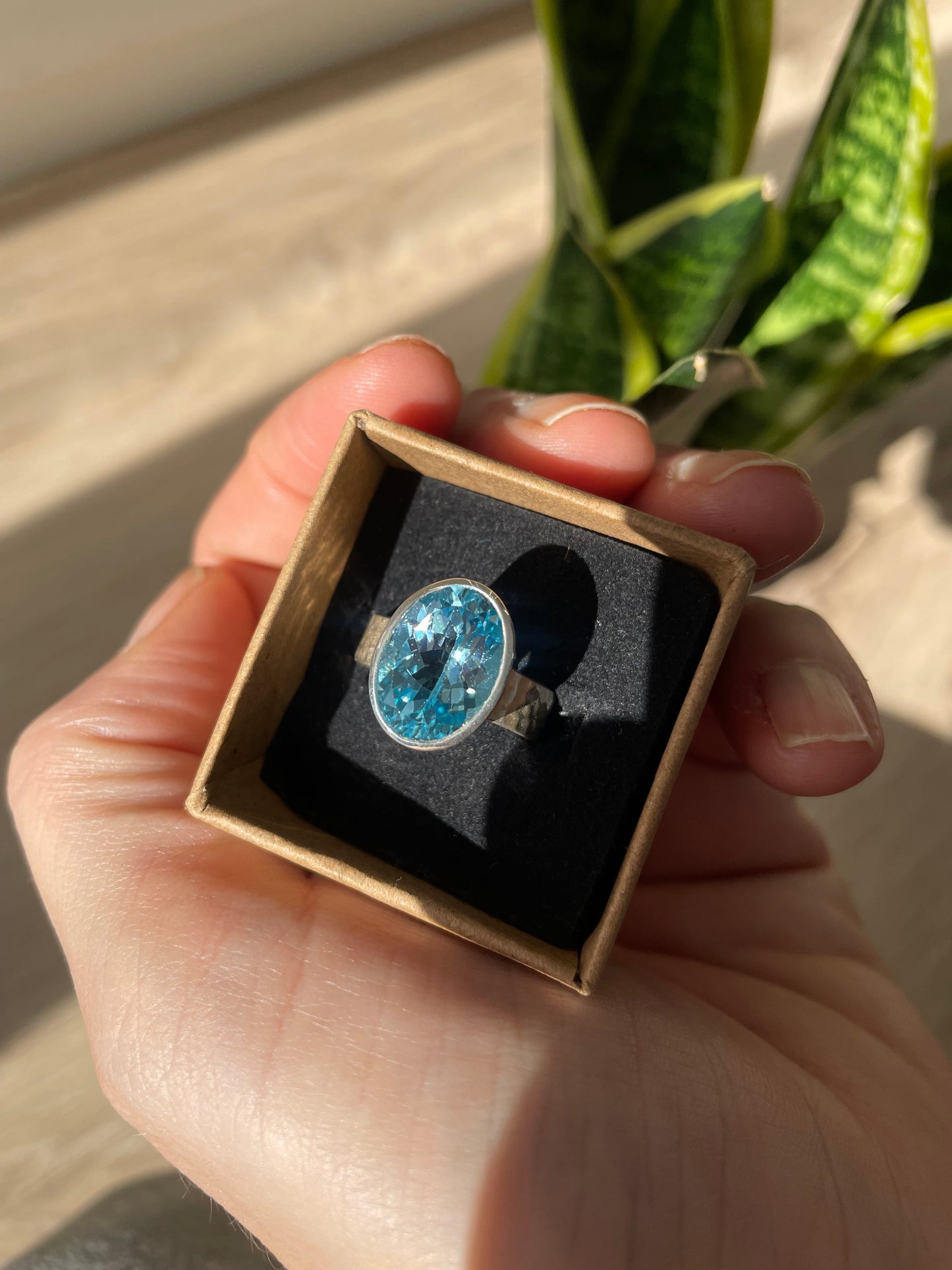 Anillo Topacio reconstruido KHAMALI