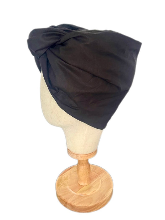 Turbante Completo con Alambre Negro ESENCIA