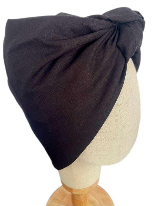 Turbante Completo Boheme Negro