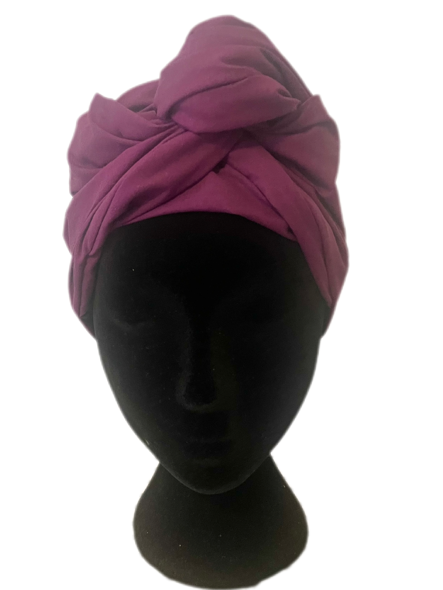 Turbante morado completo KHAMALI
