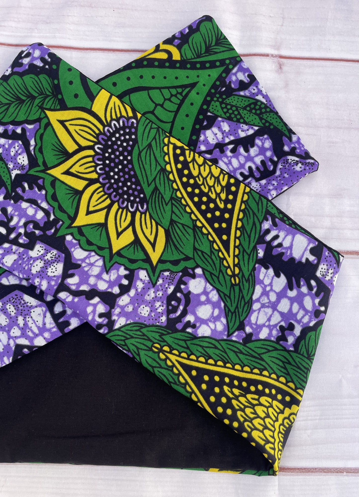 Cinta con alambre verde con girasoles KHAMALI