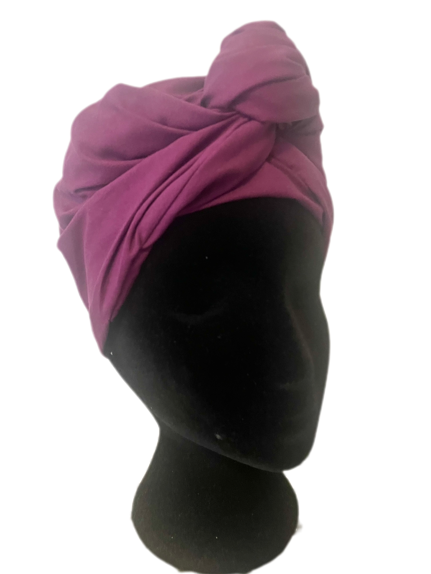 Turbante morado completo KHAMALI