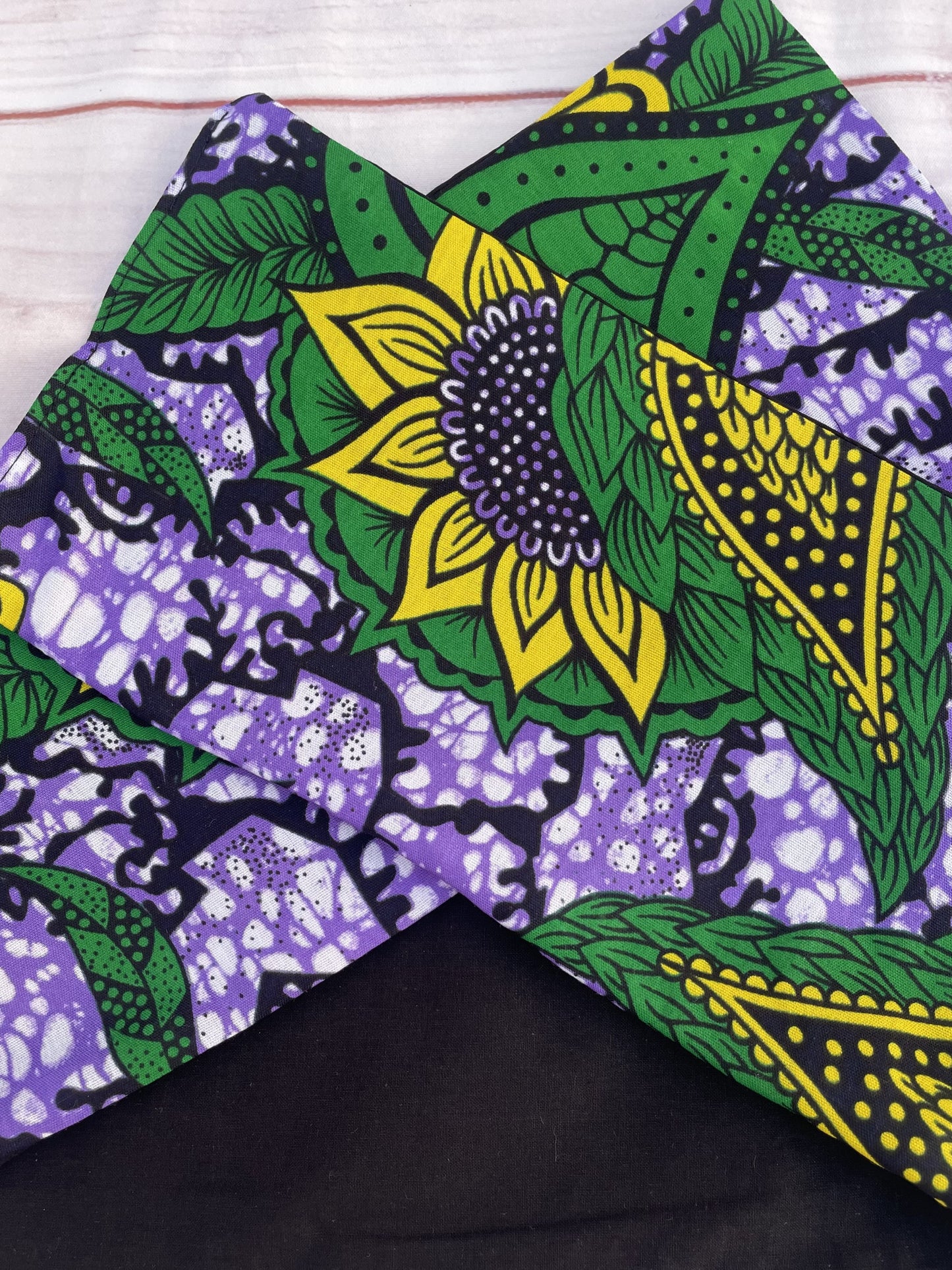 Cinta con alambre verde con girasoles KHAMALI