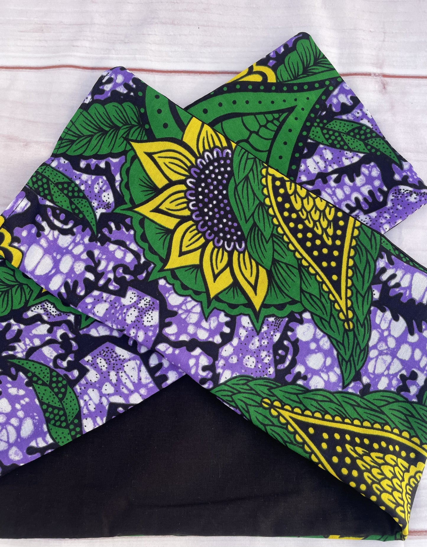 Cinta con alambre verde con girasoles KHAMALI