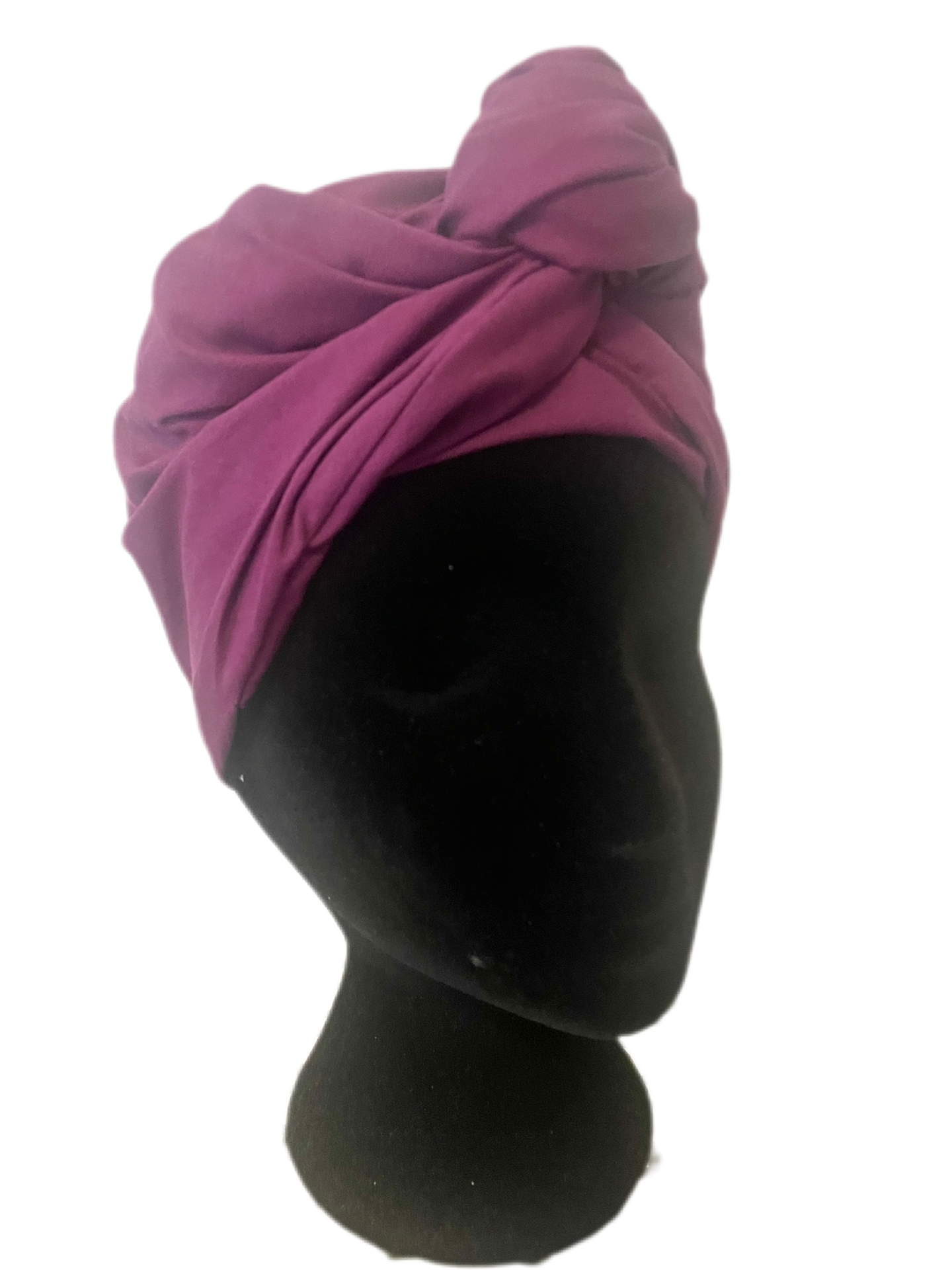 Turbante morado completo KHAMALI