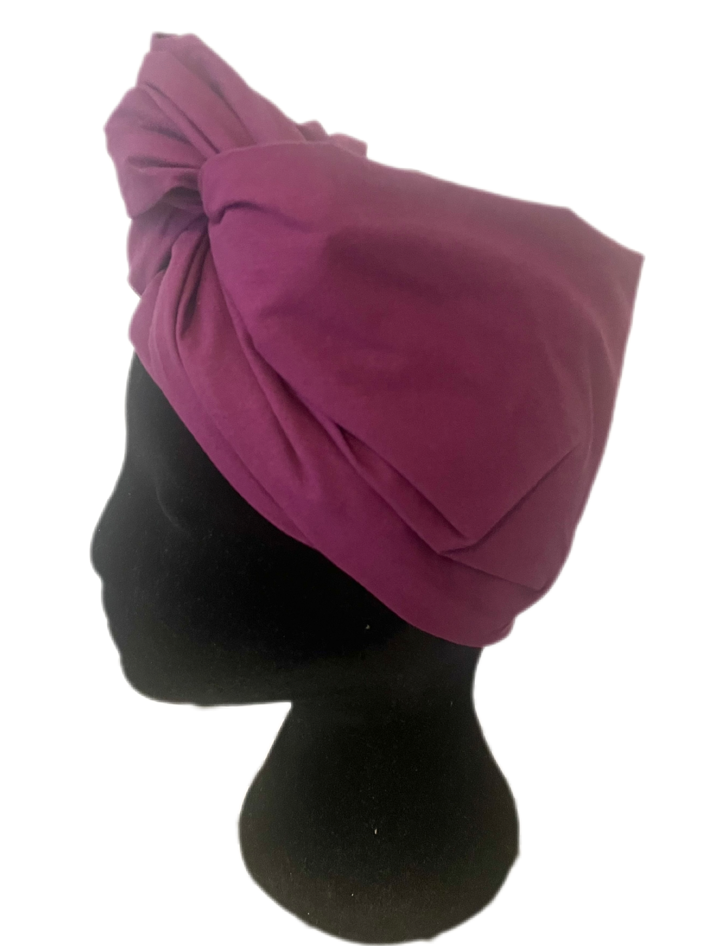 Turbante morado completo KHAMALI