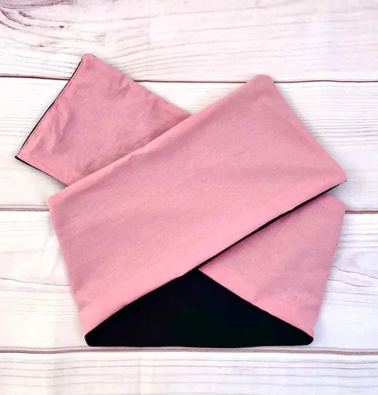 Turbante rosa con alambre moldeable - KHAMALI