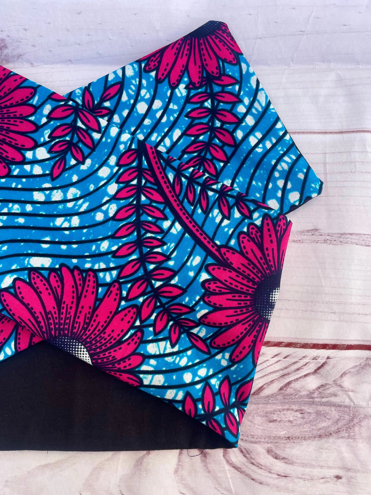 Turbante floral con alambre KHAMALI