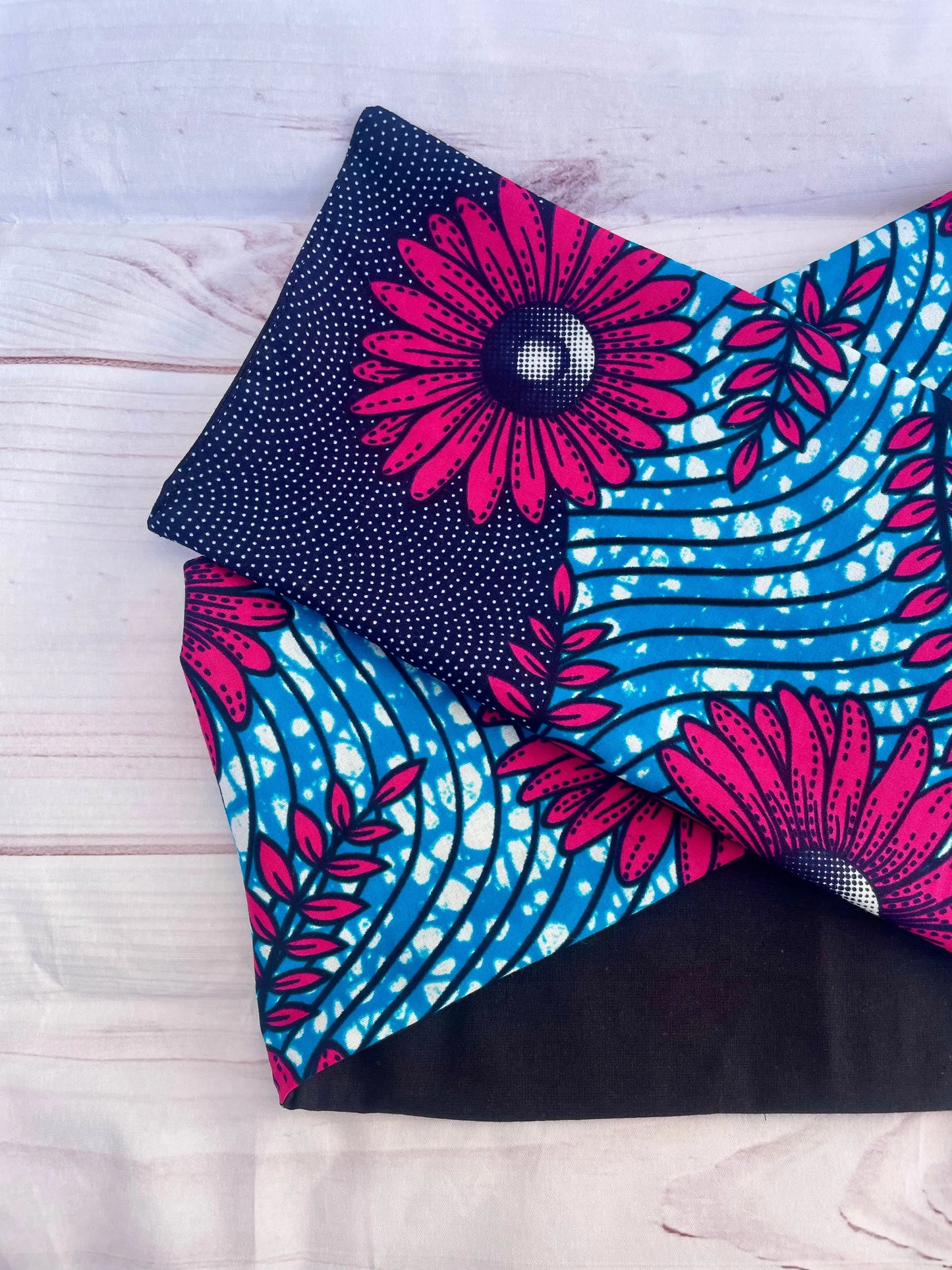 Turbante floral con alambre KHAMALI