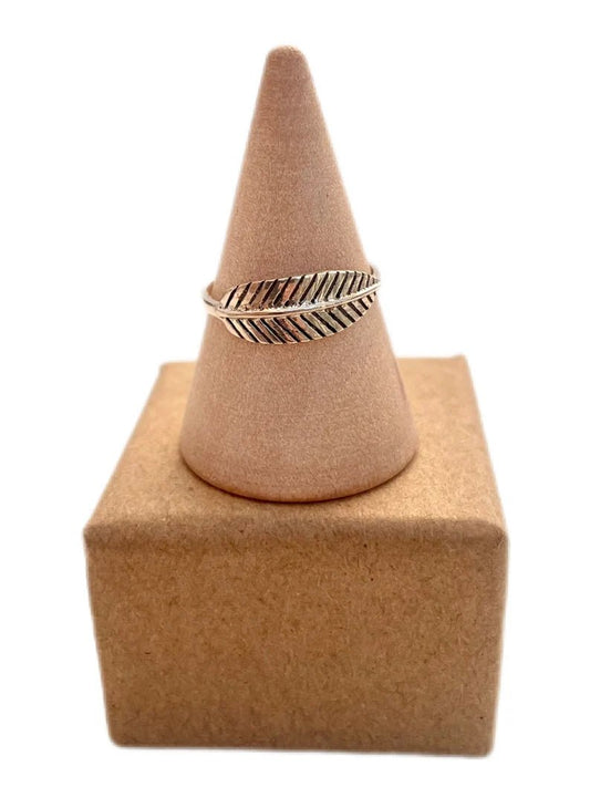 Anillo hoja plata 925 - KHAMALI