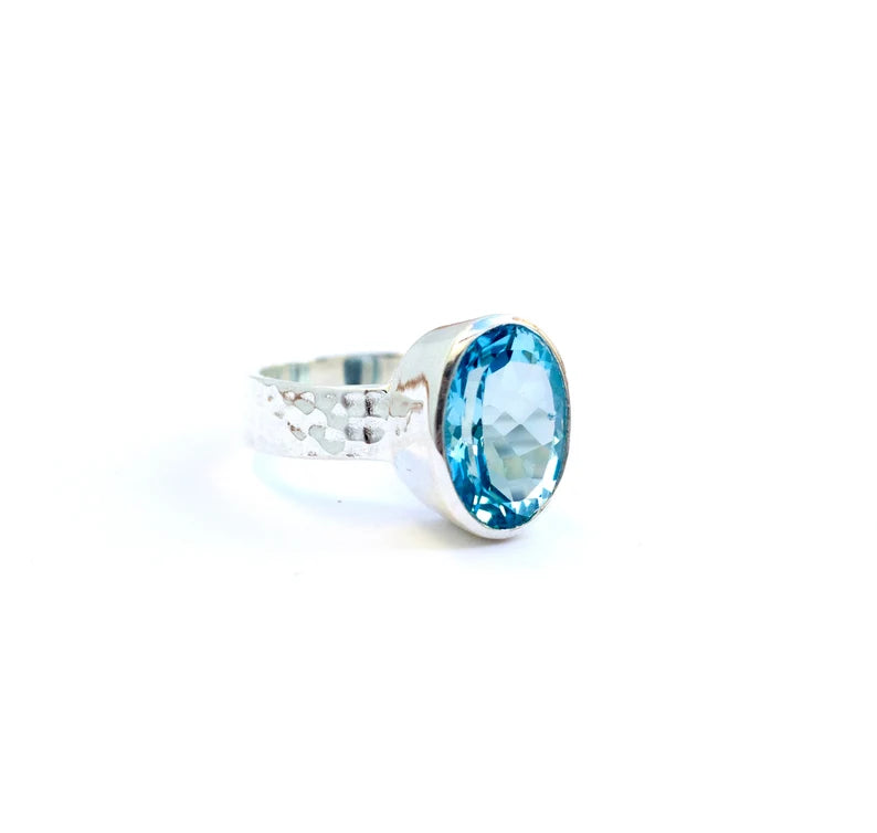 Anillo Topacio reconstruido KHAMALI