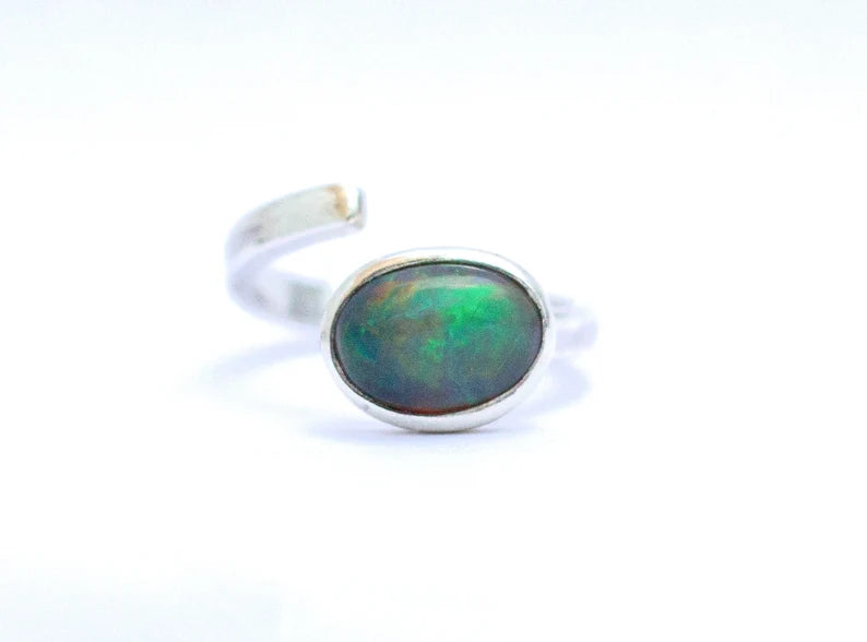 Anillo Opalo ajustable KHAMALI