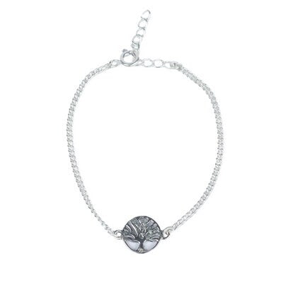 Pulser de plata 925 con árbol de la vida KHAMALI