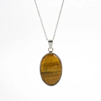 Colgante de ojo de tigre natural khamali Shop