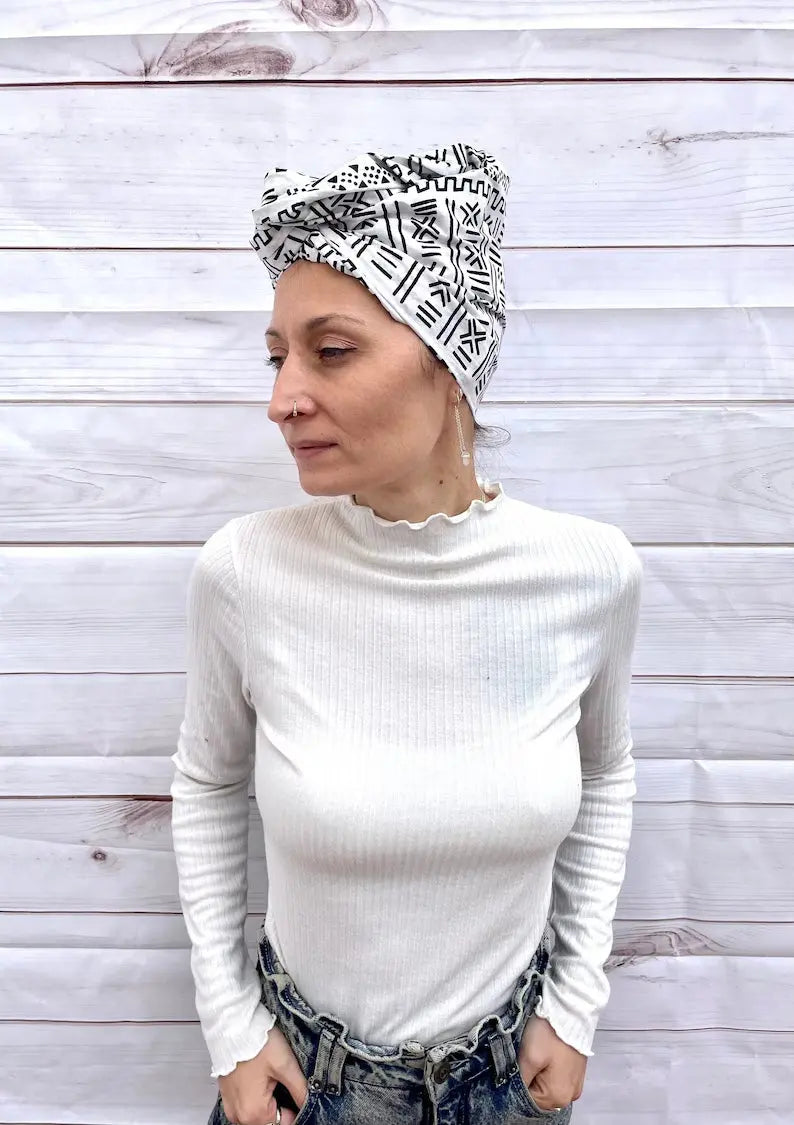 Turbante completo toda la cabeza: Estilo y Cobertura para Cada Ocasión - KHAMALI