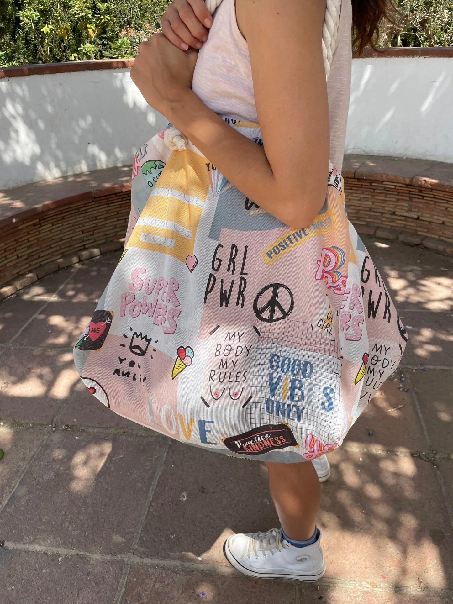 Bolsa de playa Girl Power - KHAMALI