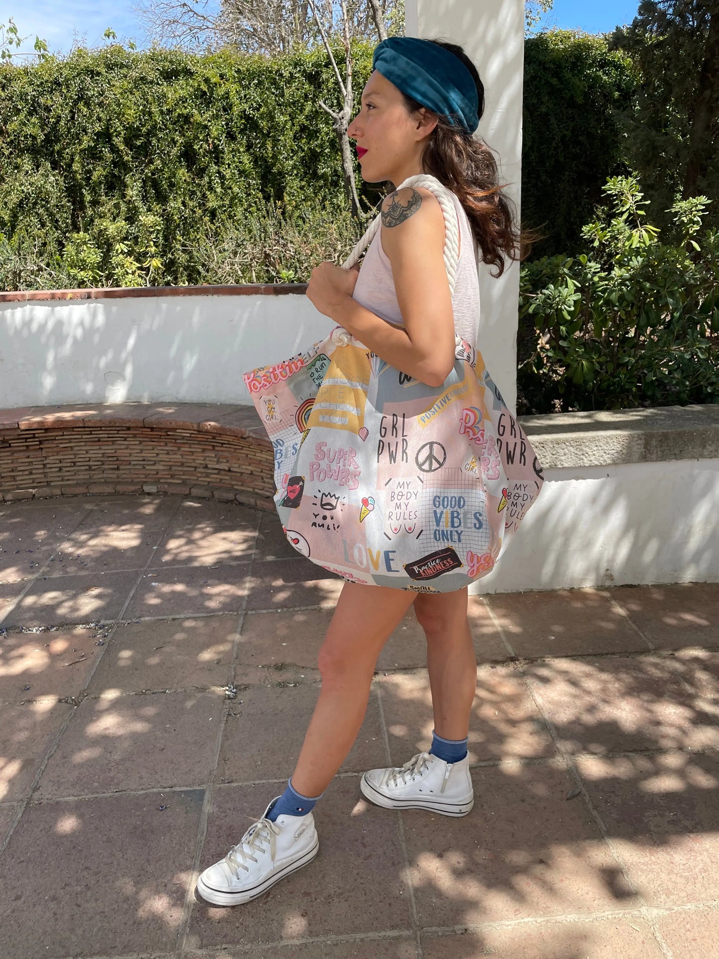 Bolsa de playa Girl Power - KHAMALI