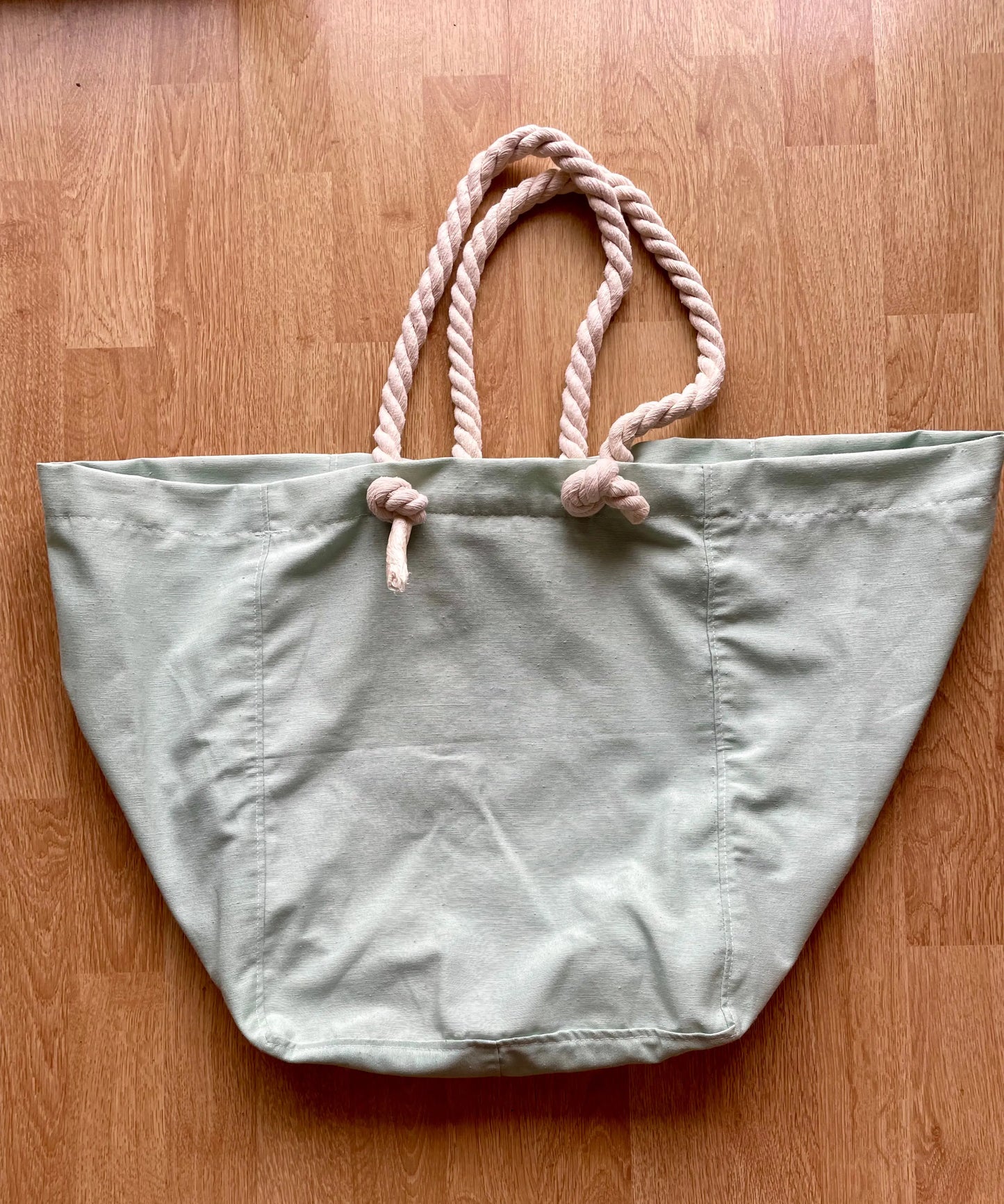 Bolsa grande playa de algodón hecha a mano - KHAMALI