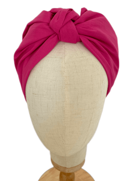 Turbante Integral BOHEME Rosa de Algodón Ecológico 🩷 - KHAMALI