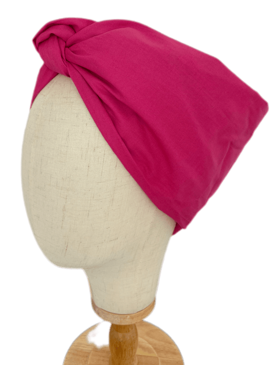 Turbante Integral BOHEME Rosa de Algodón Ecológico 🩷 - KHAMALI