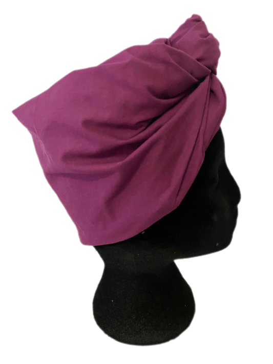 Turbante morado completo - KHAMALI