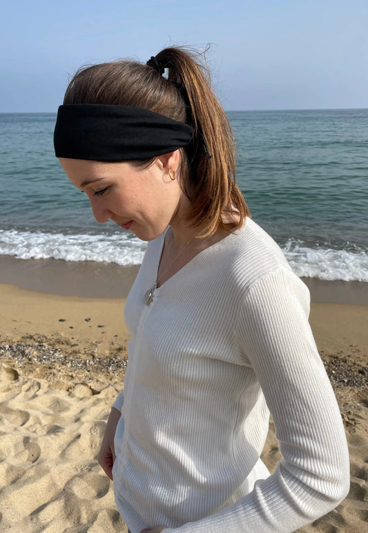 Cinta negra con cuerdas - KHAMALI