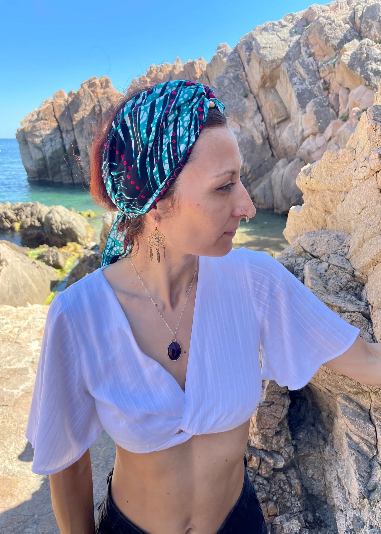 Turbante convertible en top - KHAMALI