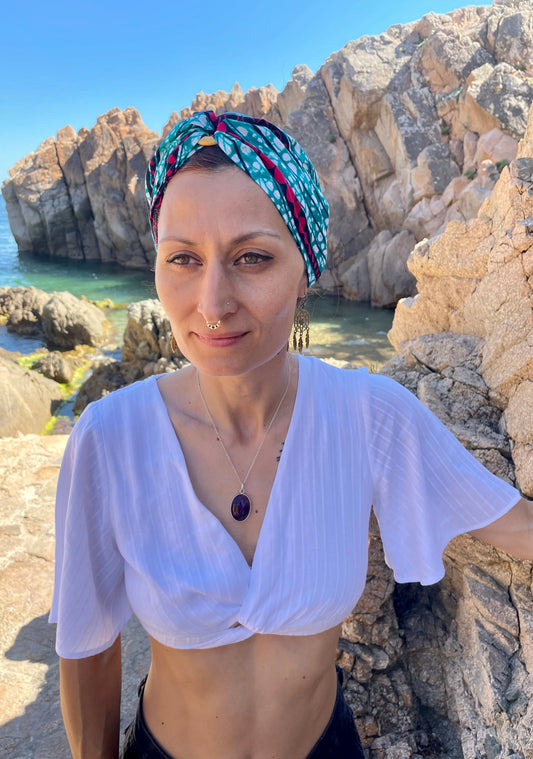 Turbante convertible en top - KHAMALI