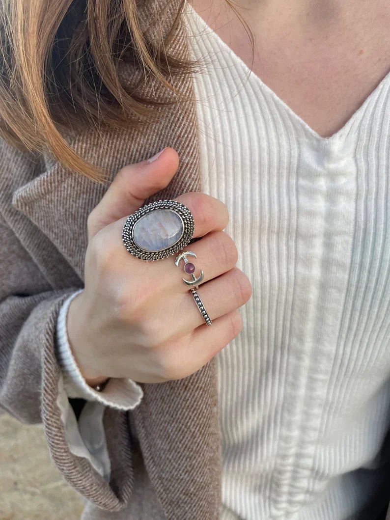 925 silver rings inspired by nature