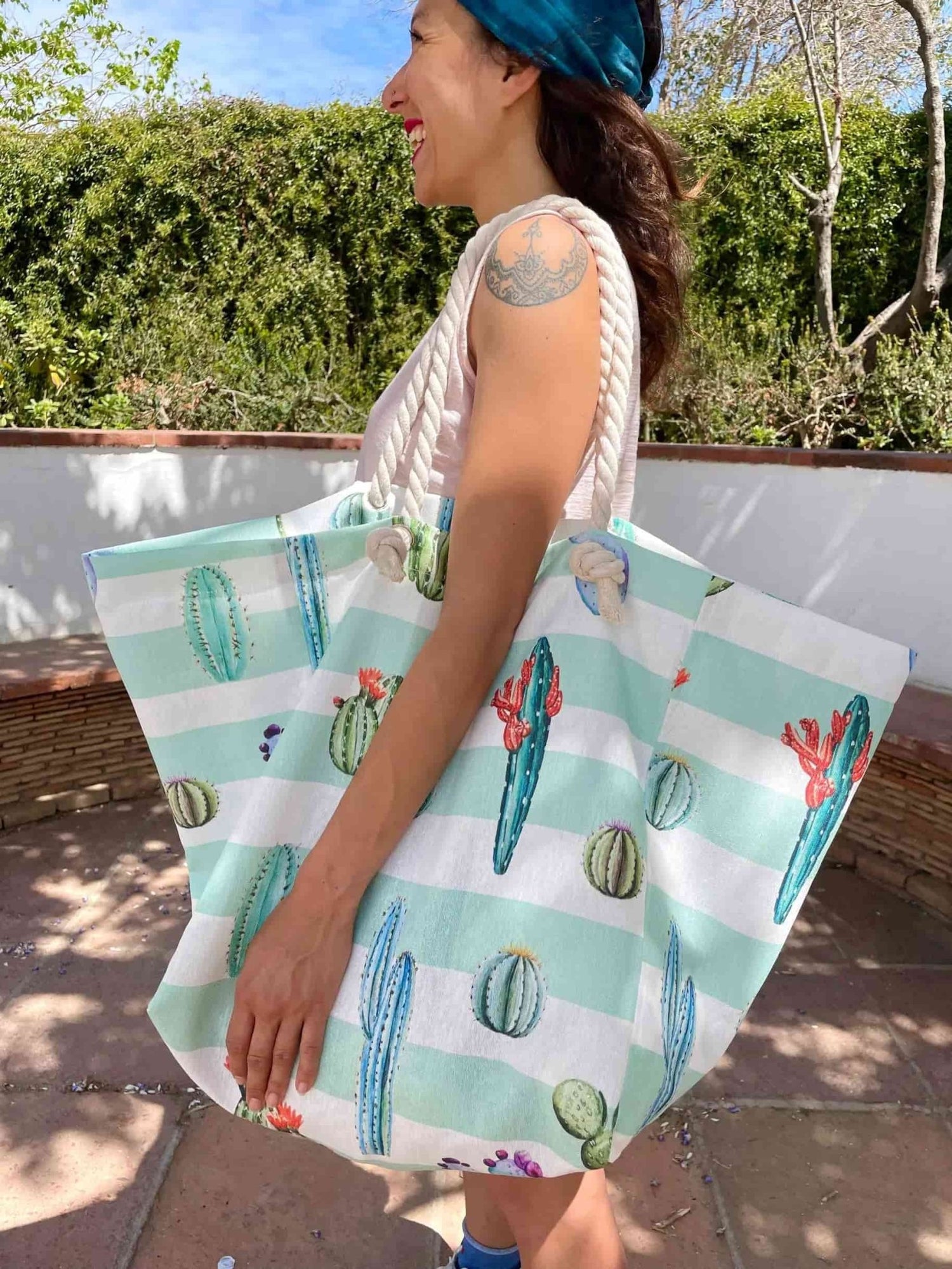 Bolsas de playa hechas a mano