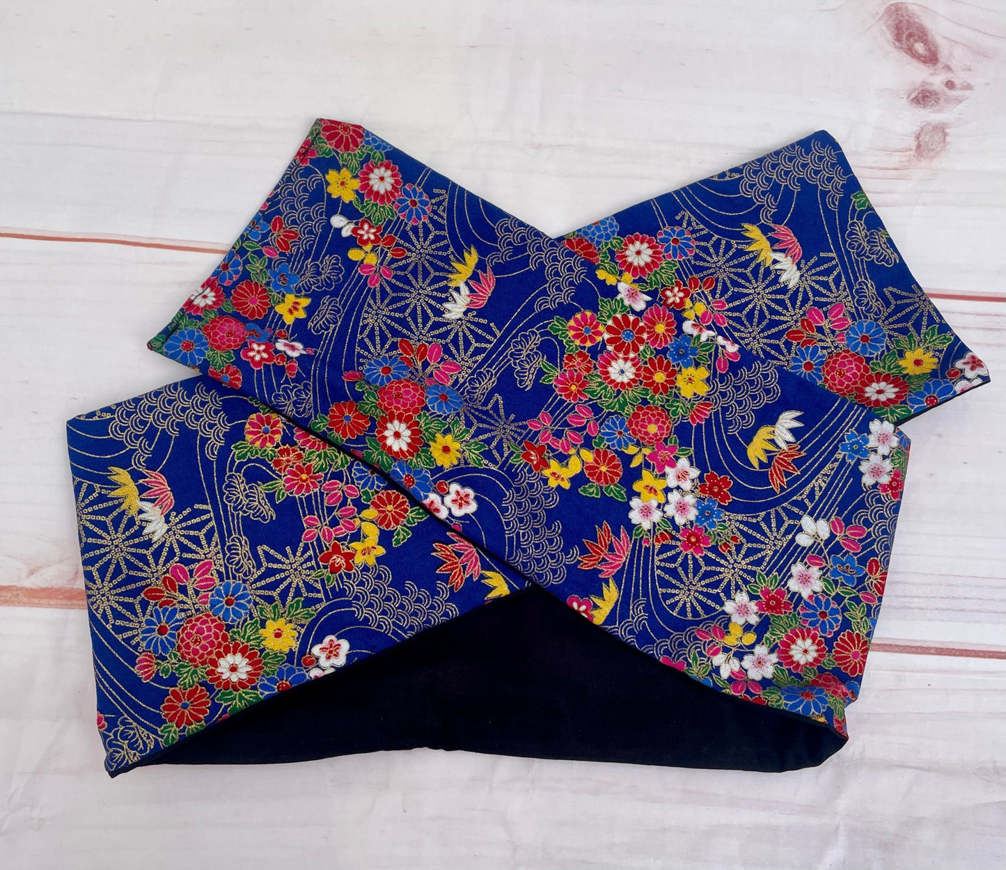Turbante floral con alambre KHAMALI