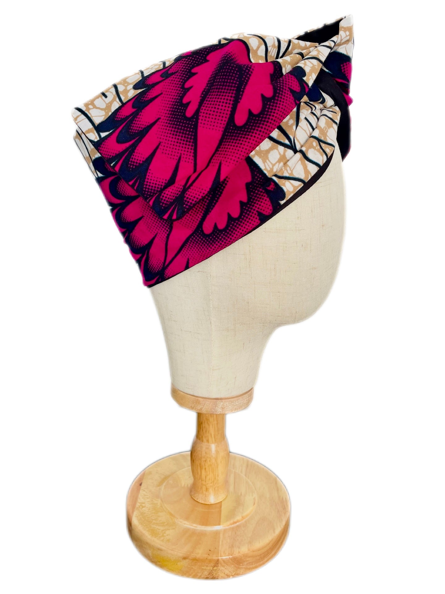 Cinta con alambre floral fucsia