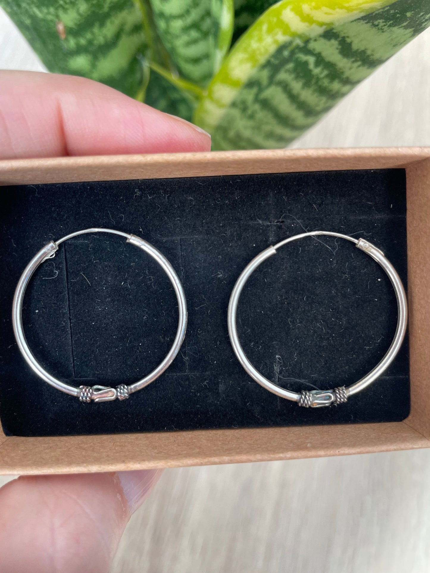 Pendientes de aro boho 35 mm khamali Shop