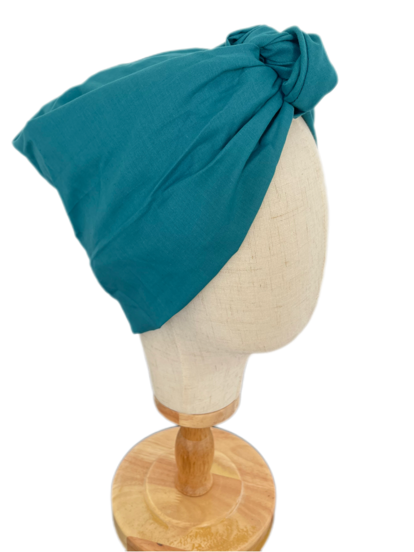 Turbante integral BOHEME · Turquesa ECO 🩵