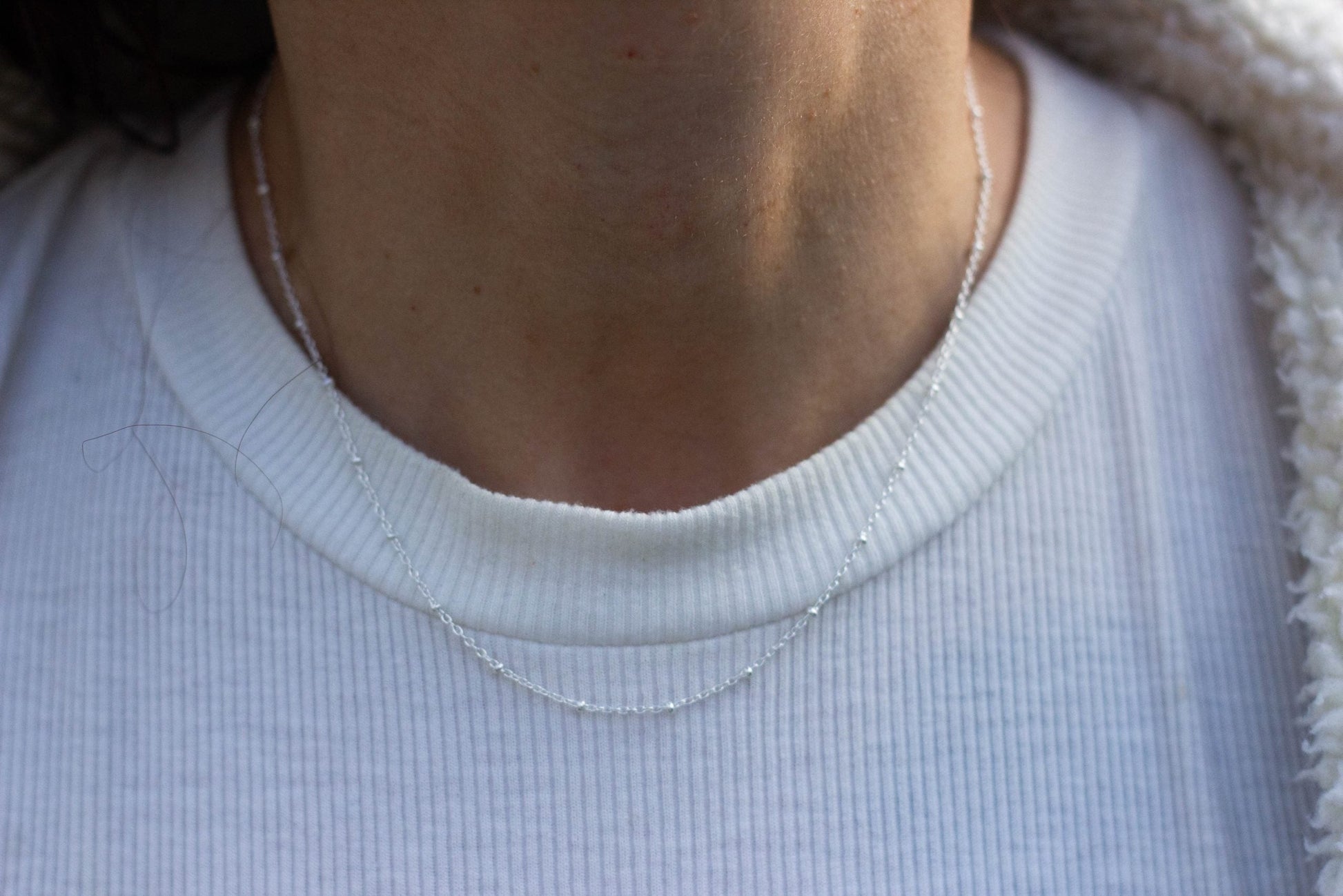 Collar de plata y piedras - KHAMALI