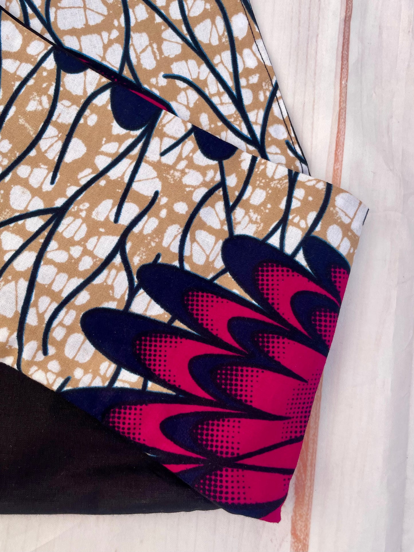 Cinta con alambre floral fucsia