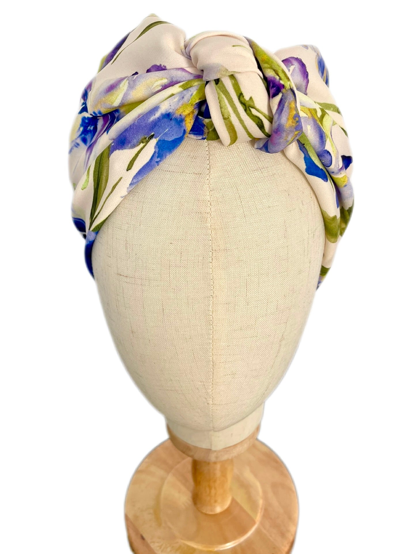 Turbante Completo Boheme Floral Lila