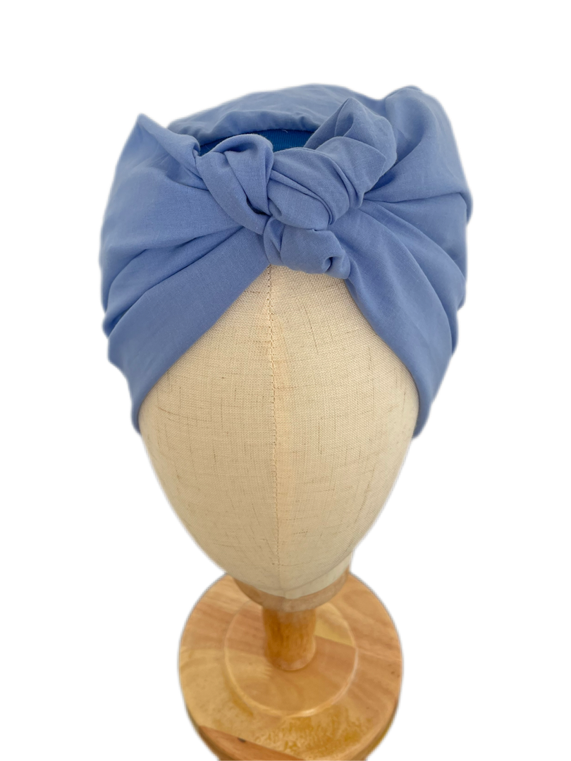 Turbante integral BOHEME · Azul marino 💙
