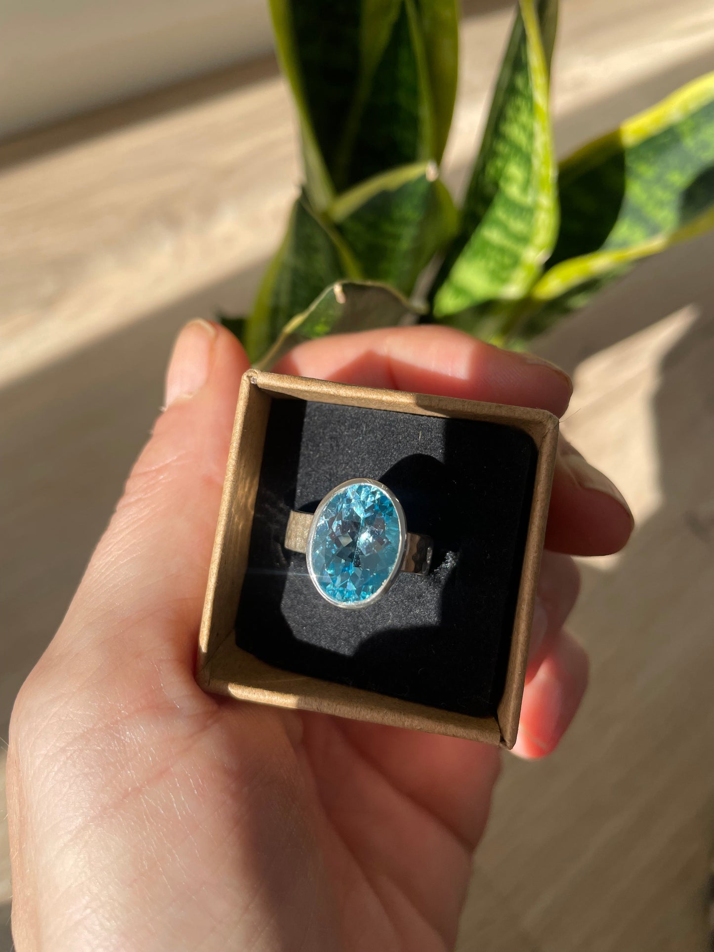 Anillo Topacio reconstruido KHAMALI