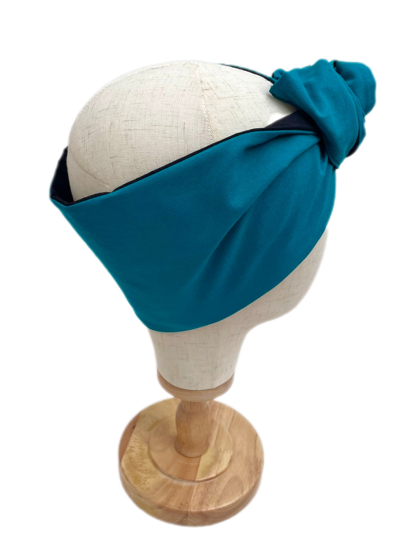 Cinta con alambre azul