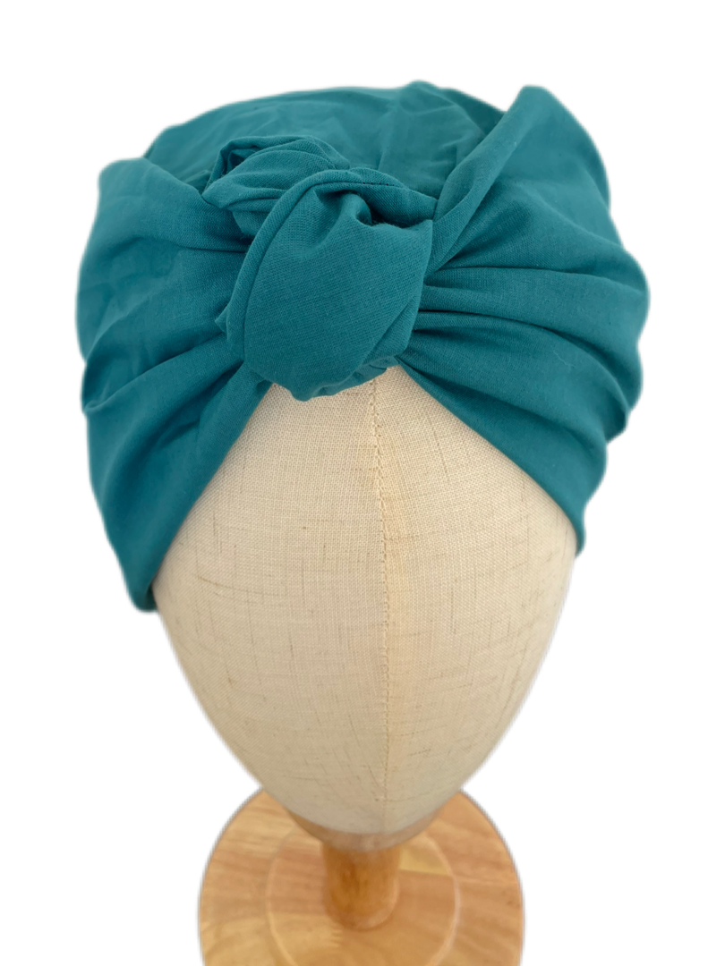 Turbante integral BOHEME · Turquesa ECO 🩵