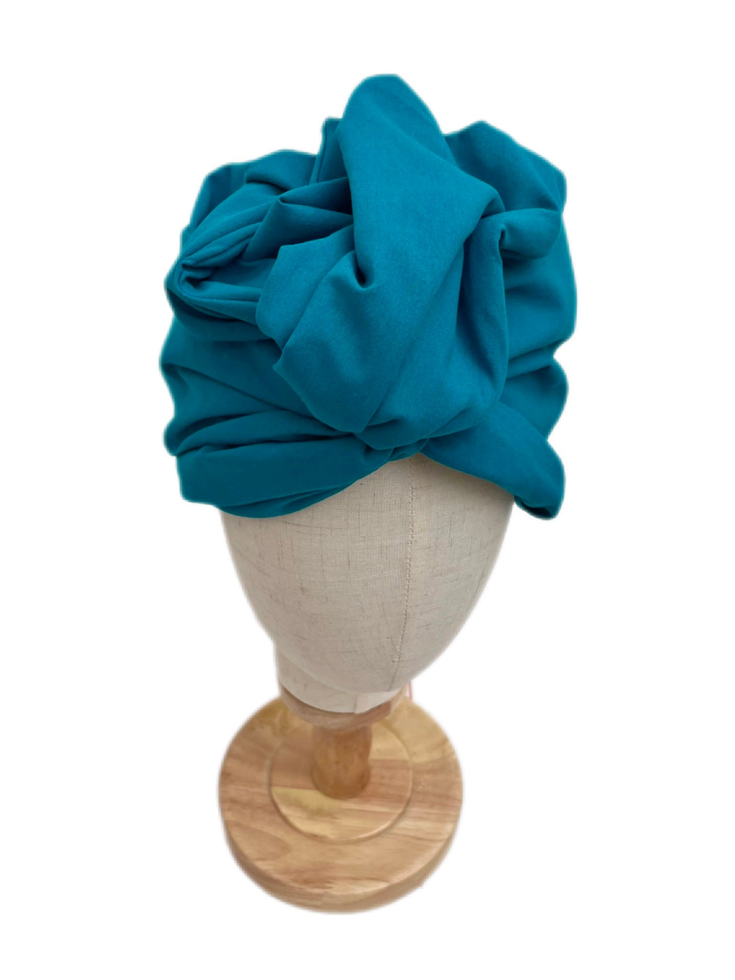 Turbante completo azul