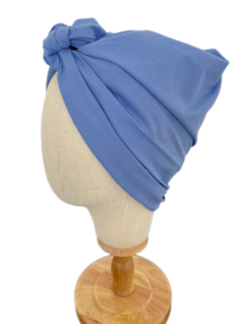 Turbante integral BOHEME · Azul marino 💙
