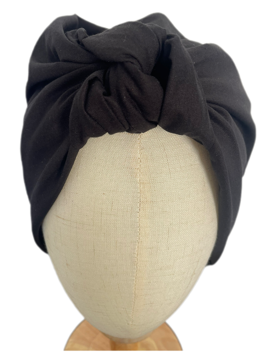 Turbante Completo Boheme Negro