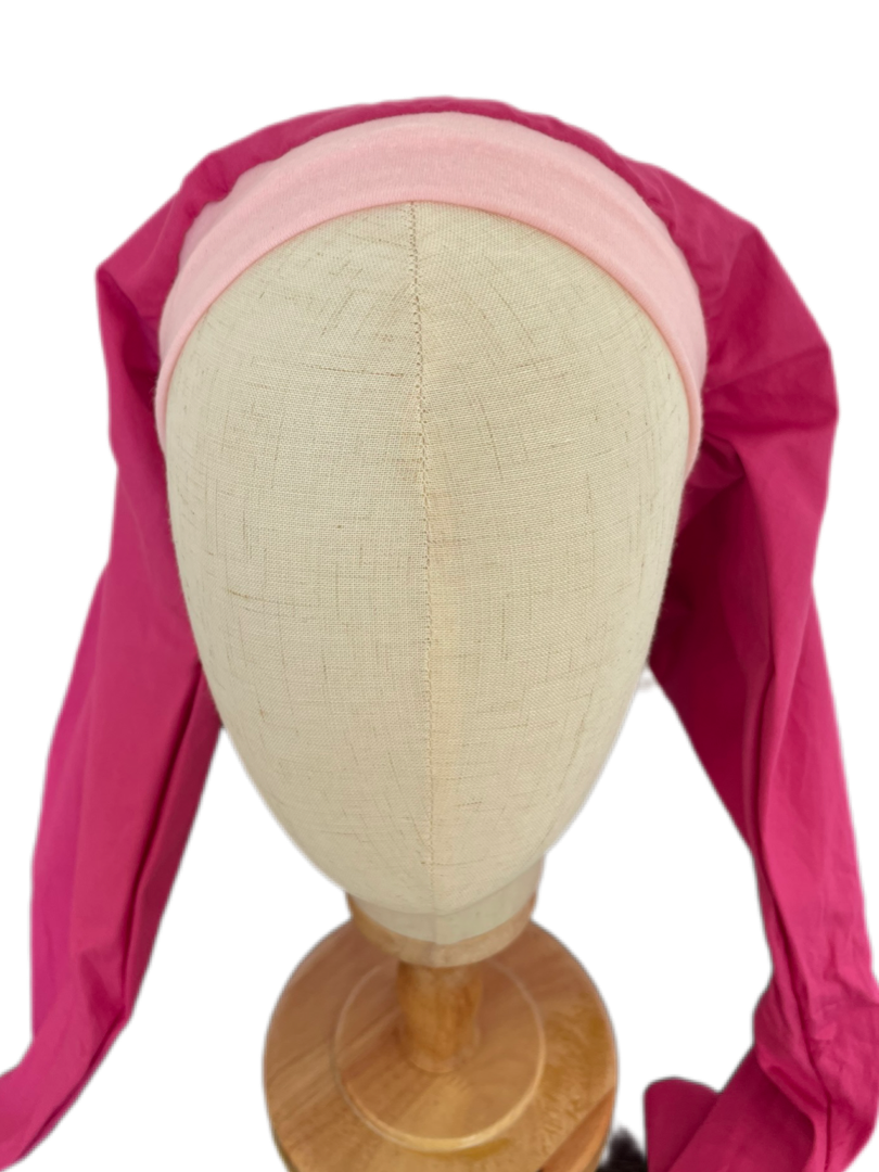 Turbante Integral BOHEME Rosa de Algodón Ecológico 🩷