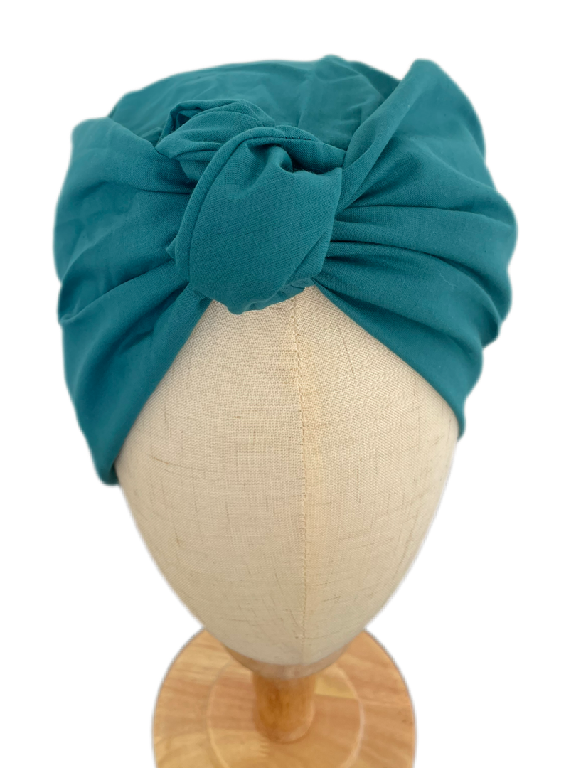 Turbante integral BOHEME · Turquesa ECO 🩵