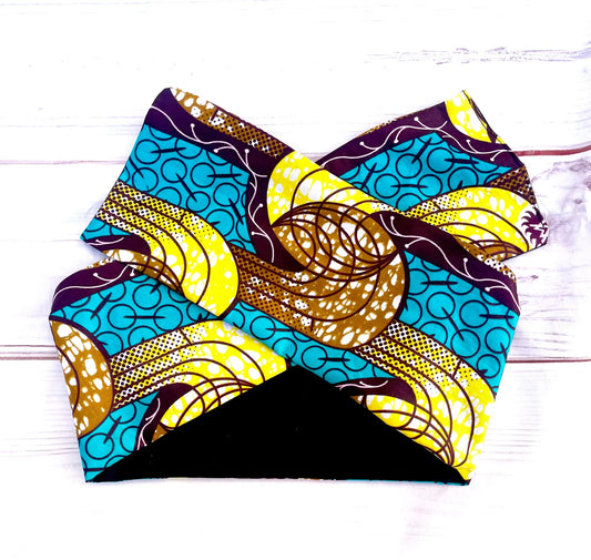 Turbante africano tela algodón KHAMALI