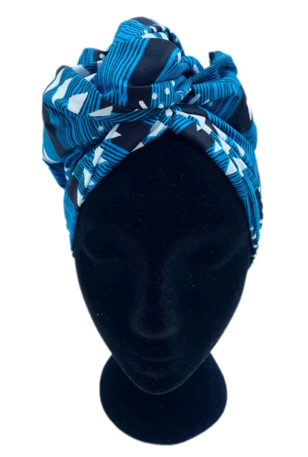 Turbante étnico toda la cabeza con alambre KHAMALI