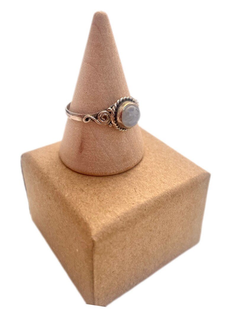 Anillo boho piedra luna - KHAMALI